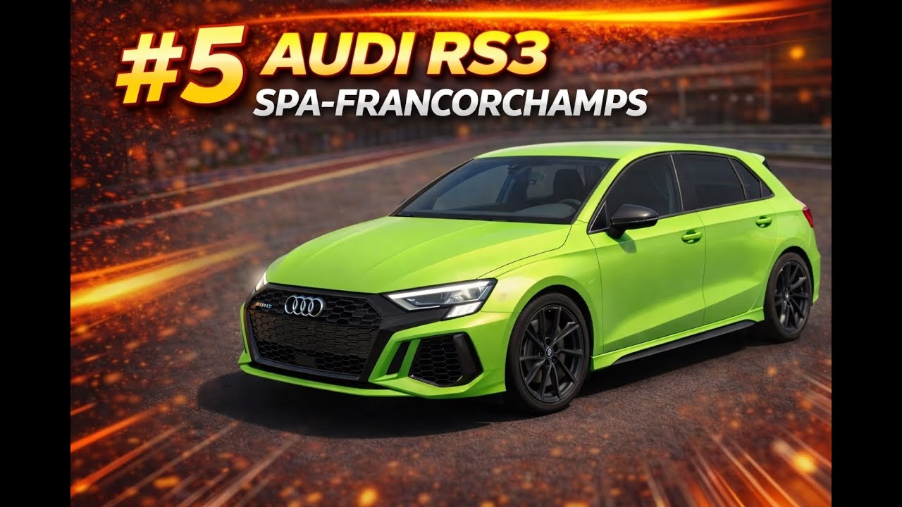 Vuelta a Spa Francorchamps 🇧🇪 #5 Assetto Corsa Evo - Audi RS3