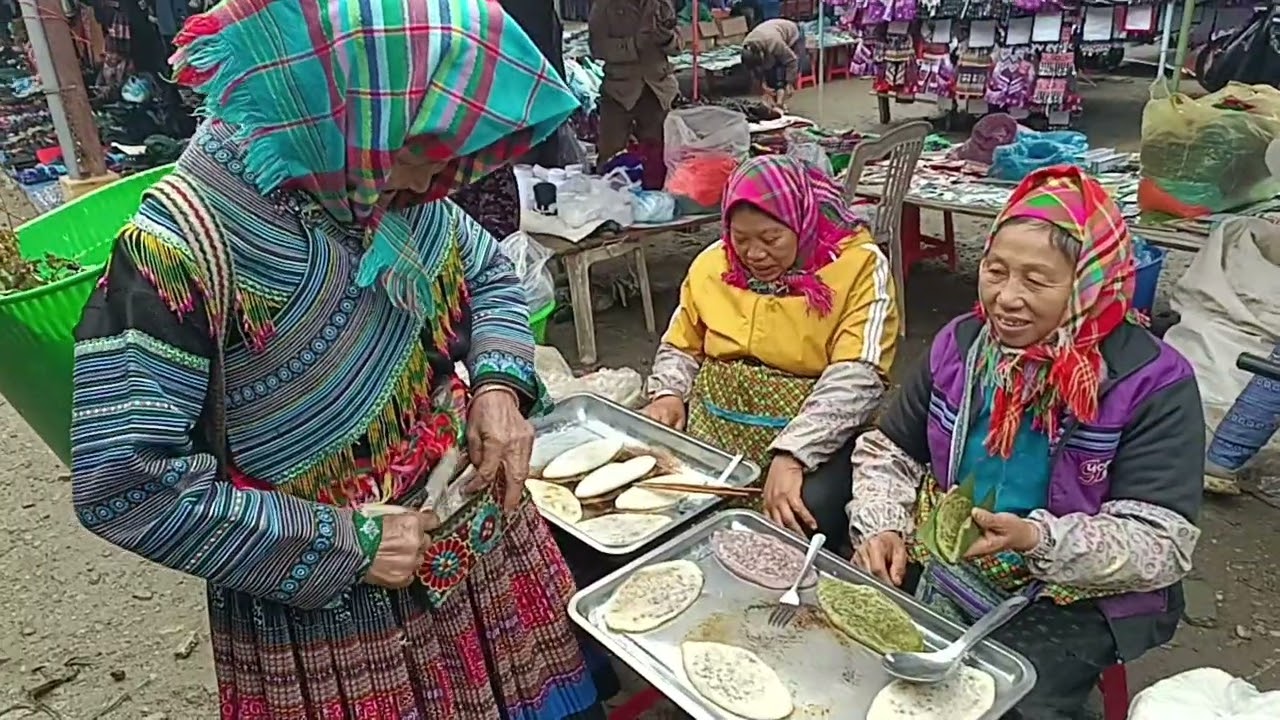 Northwest Vietnam market 