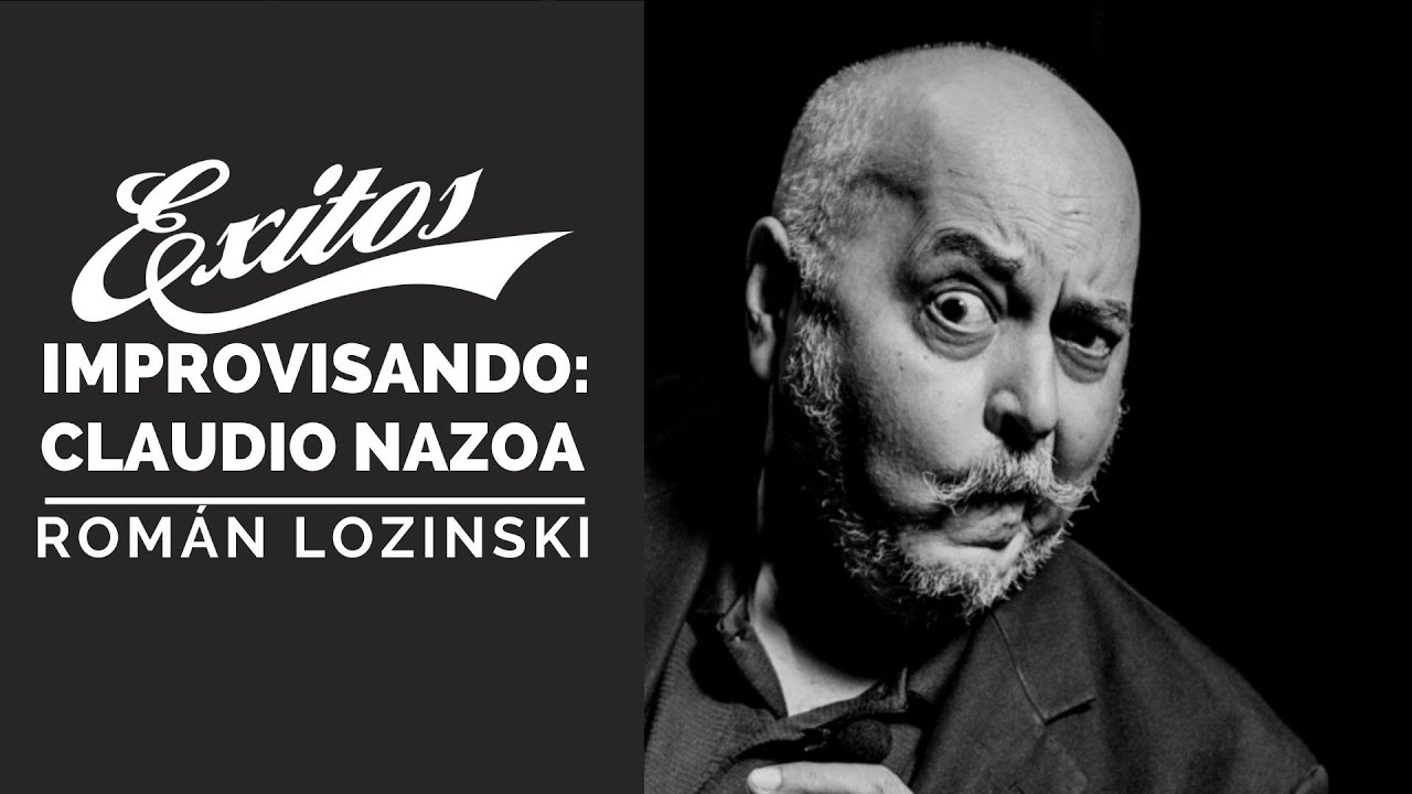 Román Lozinski en #ImPROvisando con el humorista Claudio Nazoa