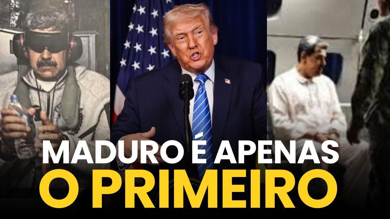 MADURO É SÓ O 1º - PRONUNCIAMENTO DE TRUMP DUBLADO (COMPLETO)