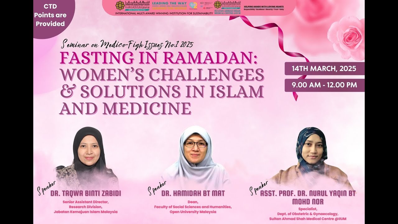 Seminar on Medico-Fiqh Issues No.1 2025