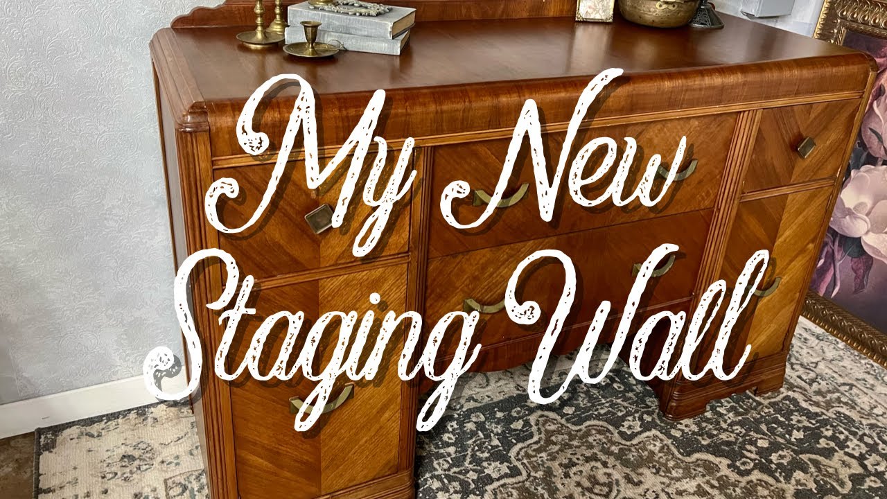 My New Staging Wall | Anaglypta Wallpaper | Elegant Upgrades