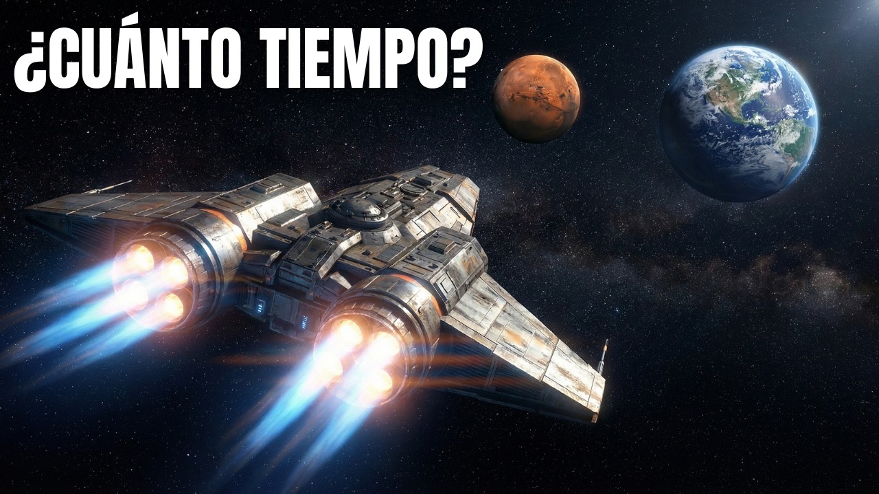 &iquest;Cu&aacute;nto tiempo se tarda en llegar a Marte?