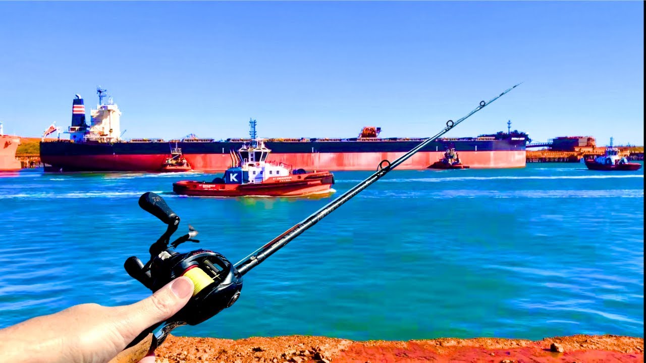 Light Tackle Fishing the World's Heaviest Port Non Stop Action