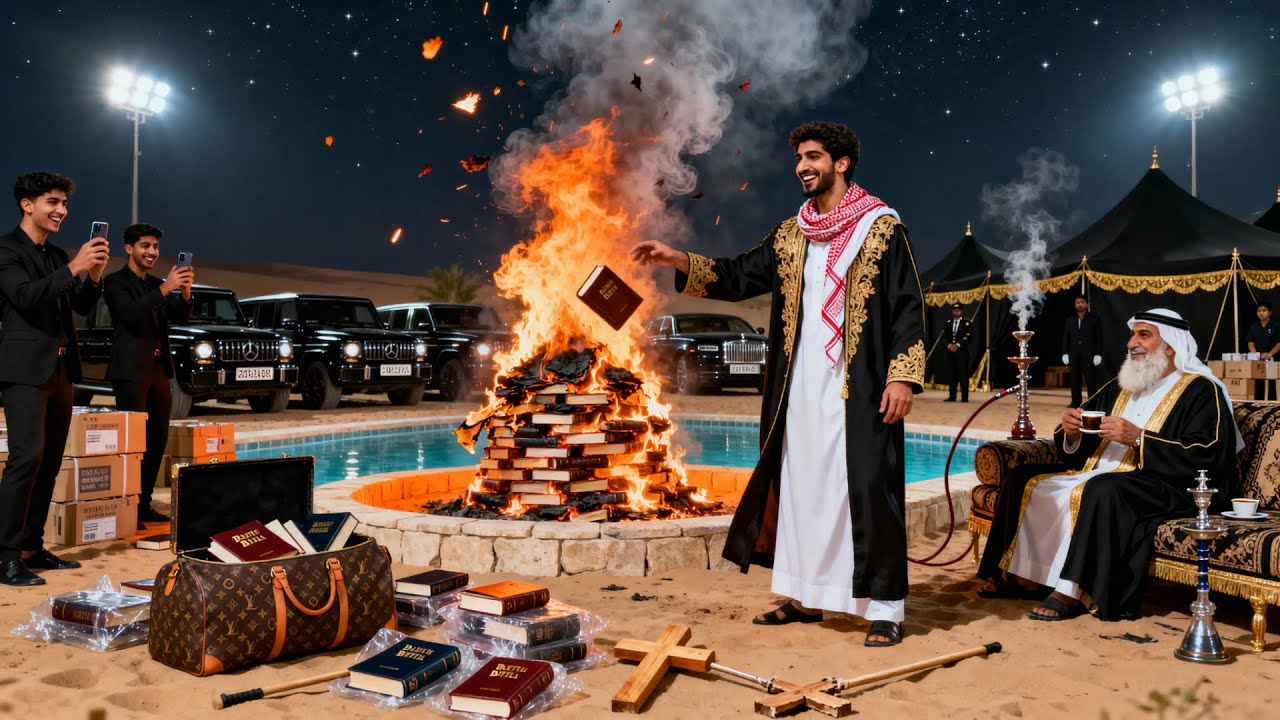 Saudi Royals Burned Bibles For Fun But Then JESUS CHANGED THEIR LIVES