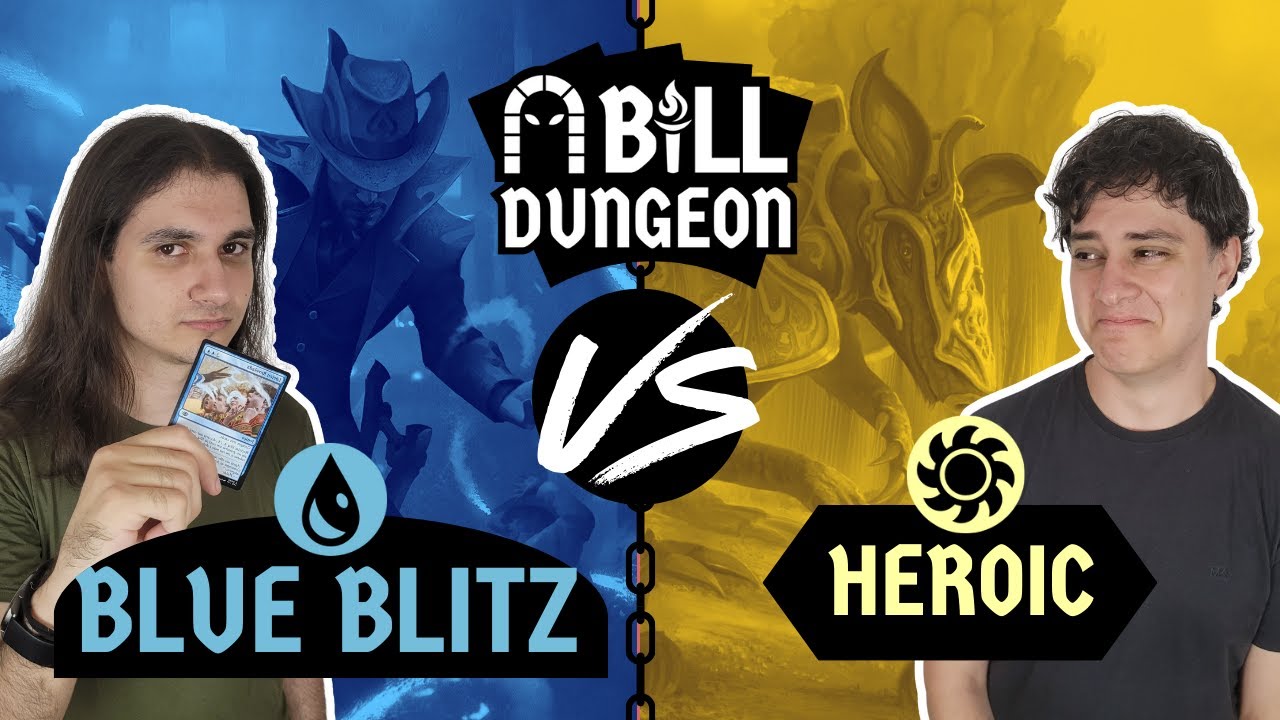 💧 Mono Blue Blitz Vs ☀ Mono White Heroic | Gameplay MTG Pauper Físico