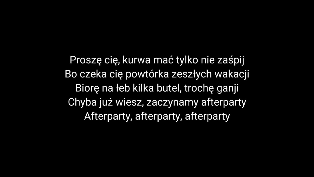 White - 2115 afterparty (tekst)