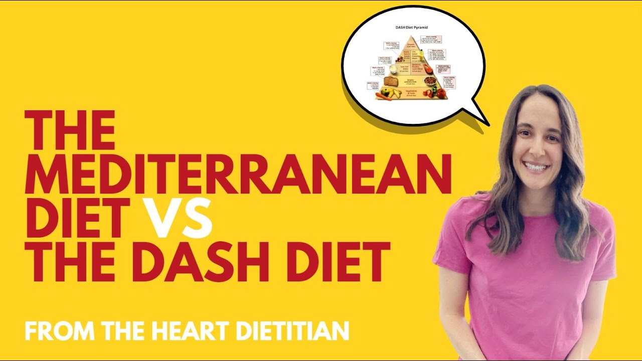 DASH diet vs Mediterranean Diet: What's the difference?