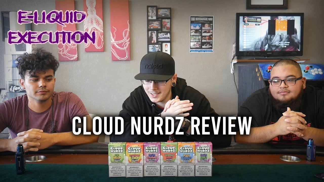 They Graped Us: Cloud Nurdz Review: E-Liquid Execution