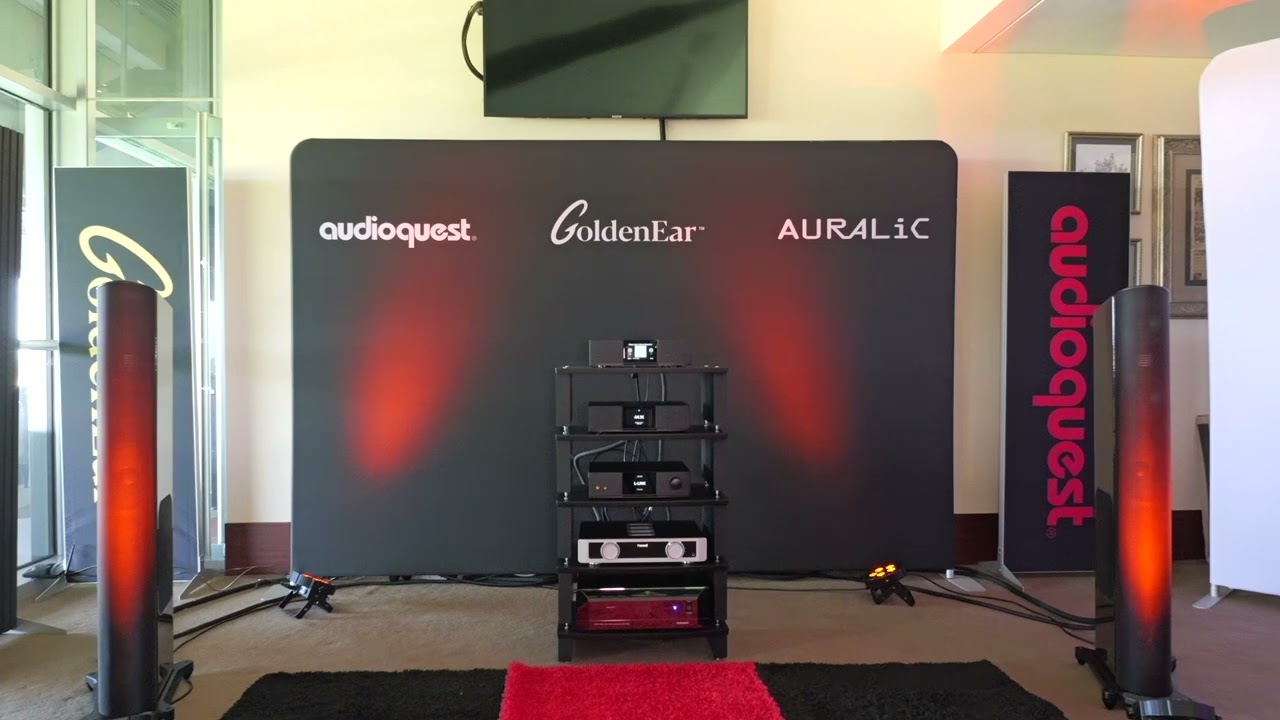 GoldenEar T66 Tower Speaker Demo at UK Hi-Fi Show Live 2023