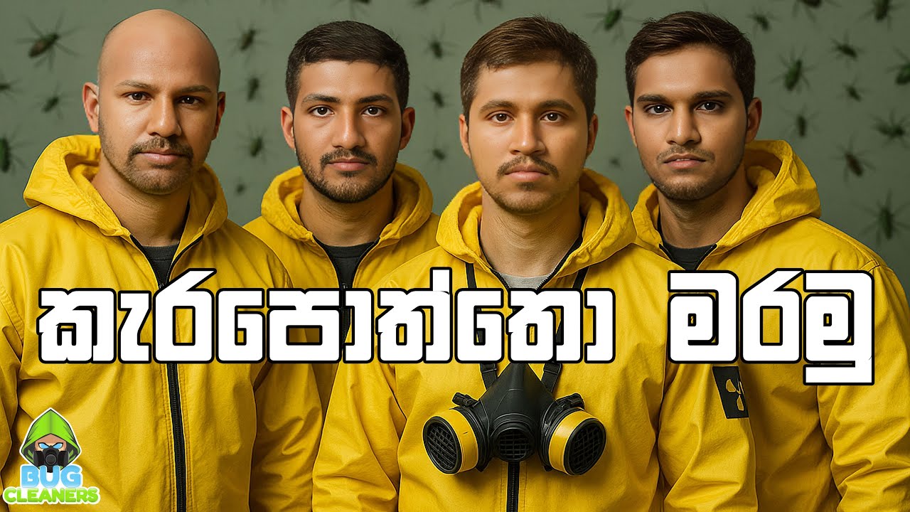 කැරපොත්තො මරමු! - Bug Cleaners