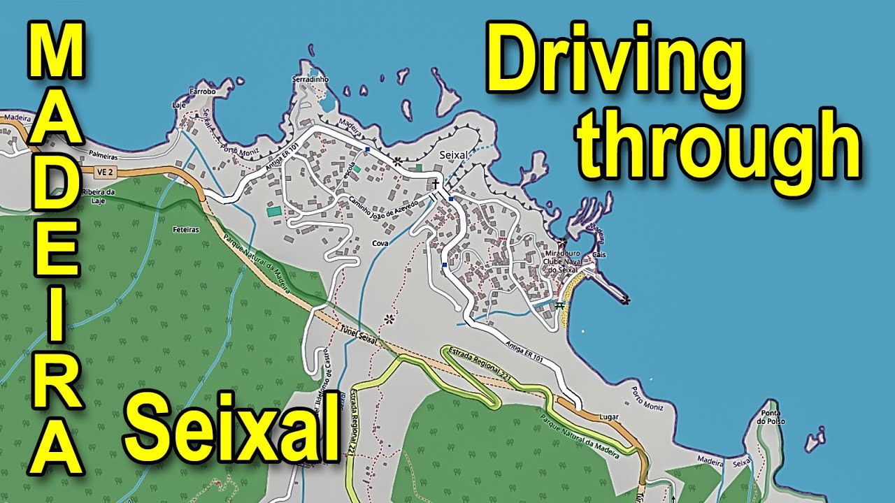 Madeira, Seixal ja fado musiikki / Driving through Seixal with fado-music. 053.