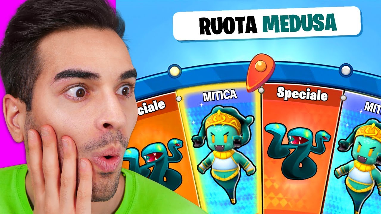 GIRO LA NUOVA RUOTA MEDUSA DI STUMBLE GUYS