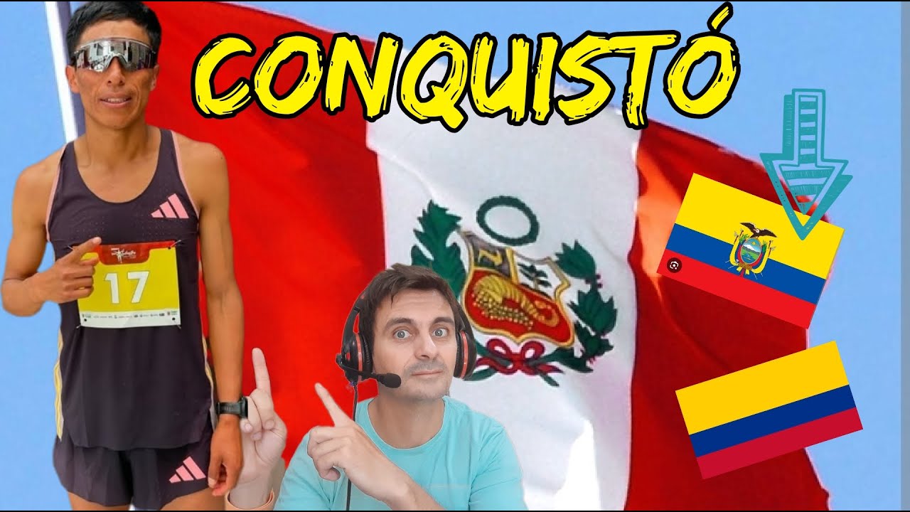 René Champi🚀🏃‍♂️  de PERU conquistó Colombia y Ecuador