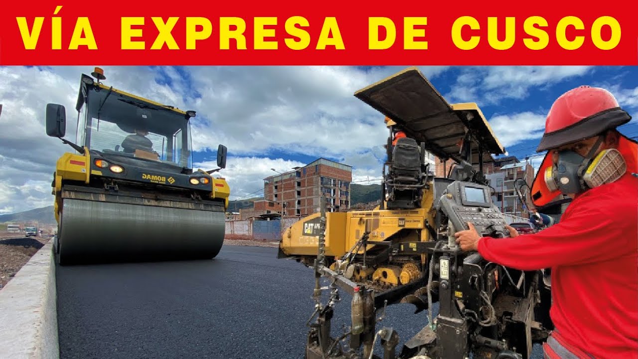 Colocan segunda capa de asfalto denominada 