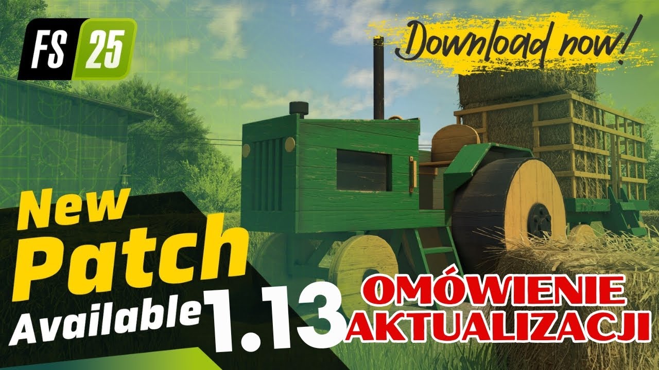 Co zmienia nowy patch w Farming Simulator 25?