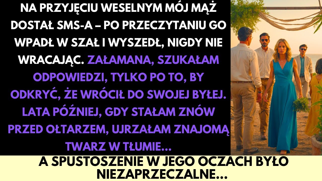 Na Moim Ślubie Mąż Zostawił Mnie Dla Byłej — Lata Później Patrzył Jak Wychodzę Za Innego