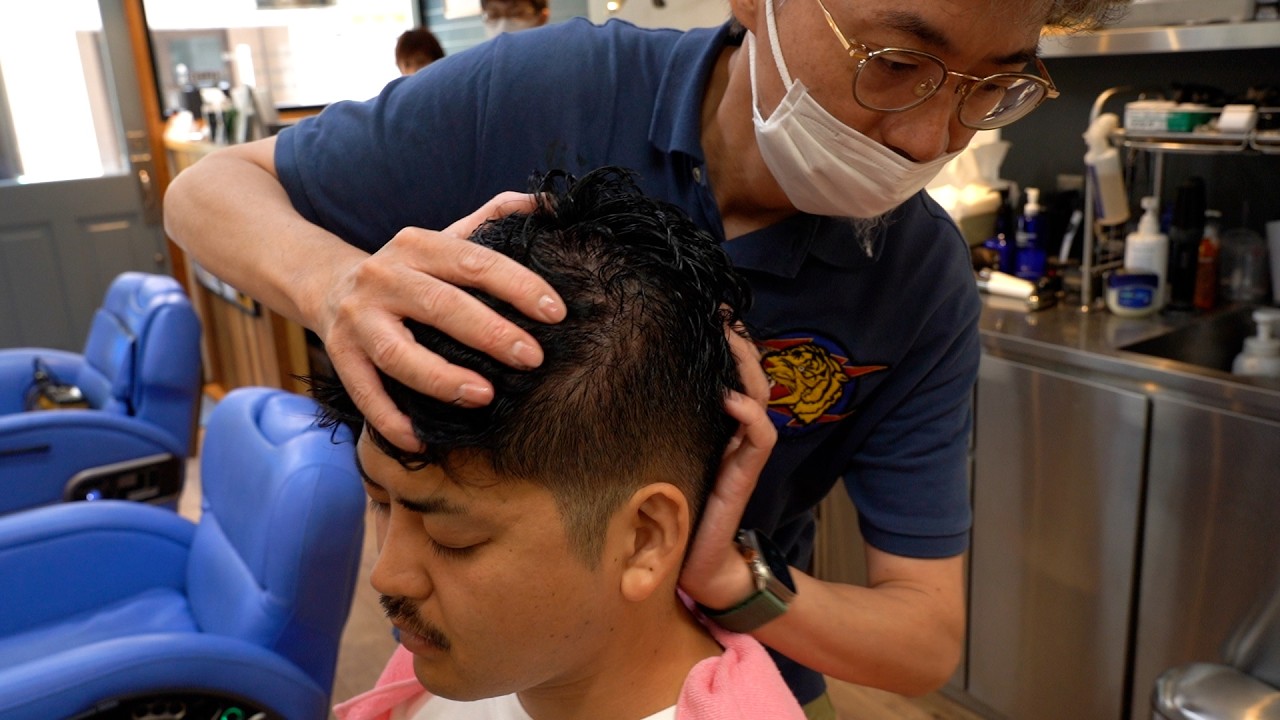マッサージ選手権入賞の名店、荻窪の「WORK of HAIR Ds」でシャンプー、シェービング、マッサージ