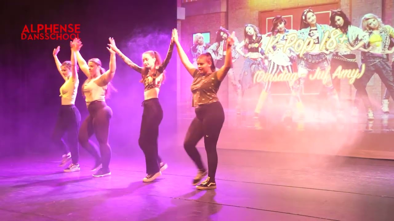 Alphense Dansschool - K-Pop 18+ dinsdaggroep Eindshow 2022
