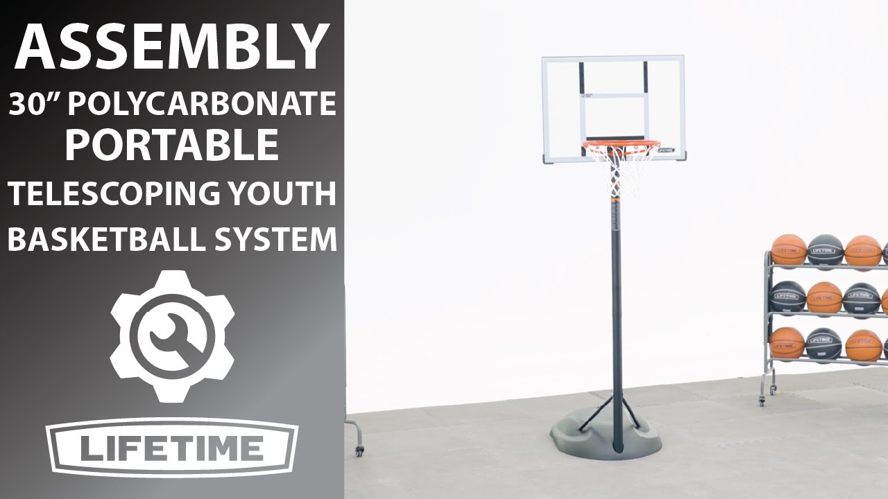 Lifetime Telescoping Youth Basketball System | Lifetime Assembly Video
