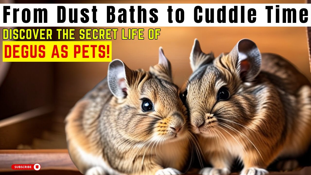 Unveiling the Charming Secret of Degus as Pets