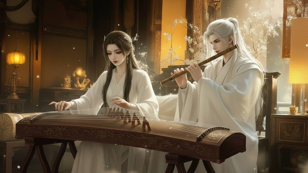 Chinese Flute x Pipa Fusion – Calm Night Breeze | Relaxing Instrumental