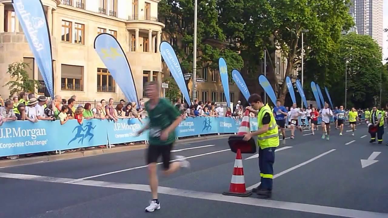 ALL RUNNER JPMorgan Chase Corporate Challenge in Frankfurt [FULL HD] #JPMCC