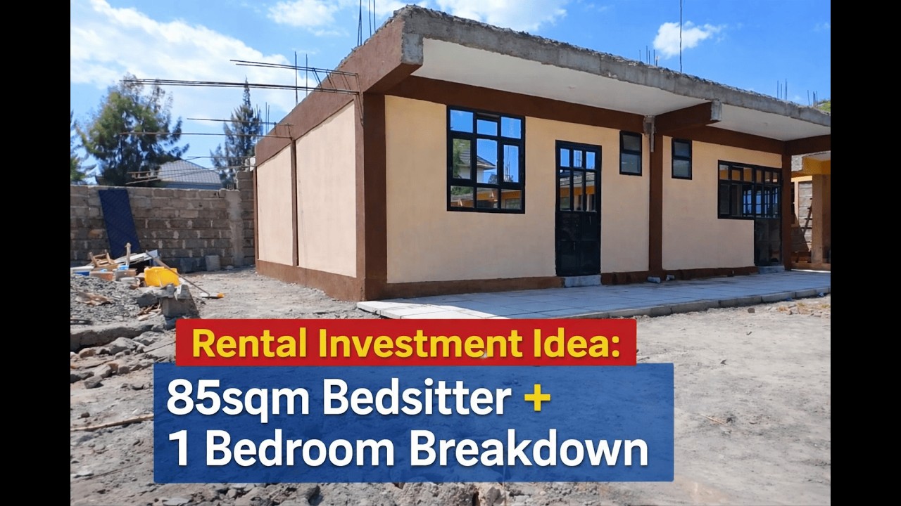 Rental Investment Idea: 85sqm Bedsitter + 1 Bedroom Breakdown