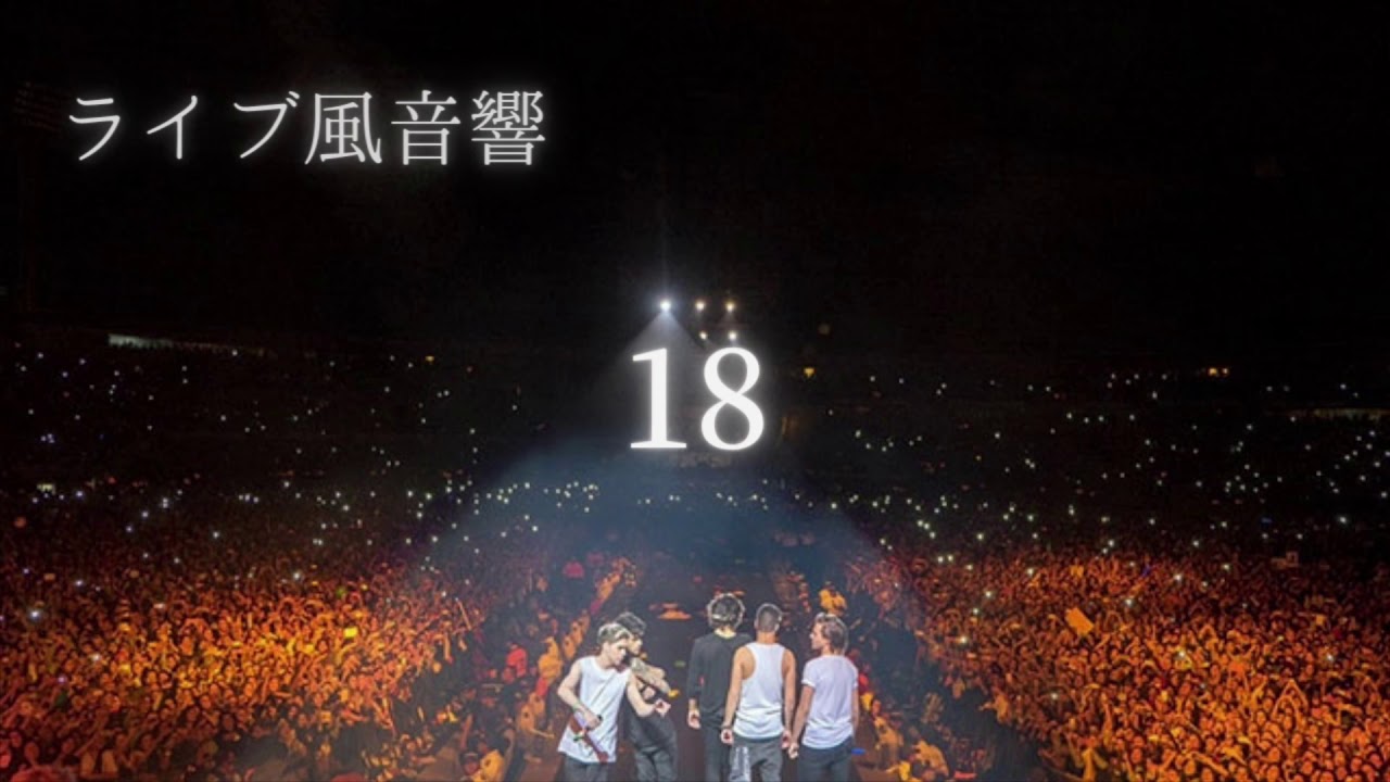 【ライブ風音響】One Direction - 18