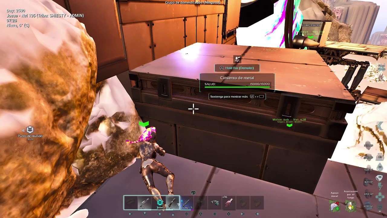 ARK ascend pvp Oficial defensa