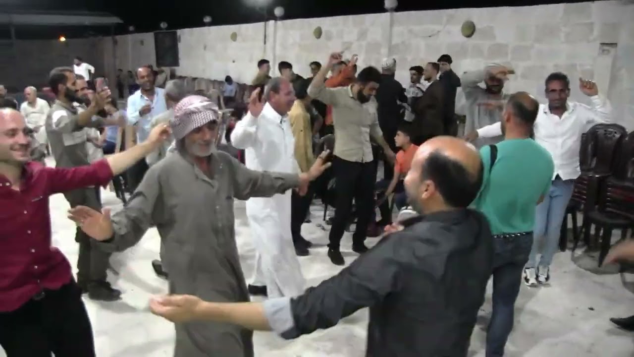 فيديو الغوالي يقدم المنشد الحاج وليد العلبي حفل زفاف العريس احمد سمعو الطه٥