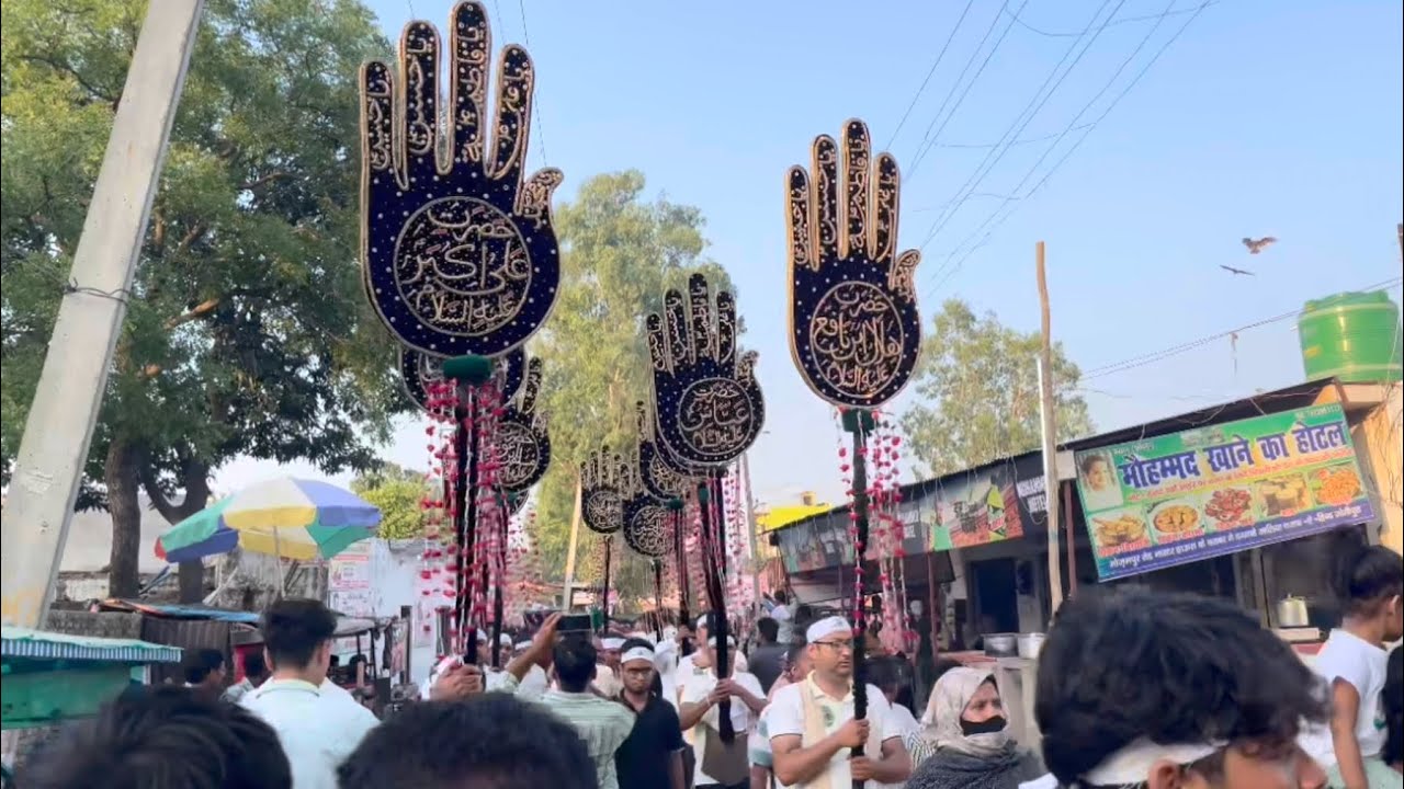 Anjumane Haidery Naugawan Sadat 2025 | Dargah e Aaliya Najafe Hind Jogipura 2025 | Naugawan Sadat