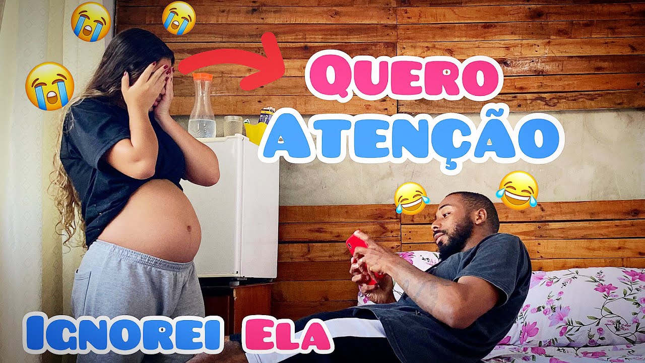 24 HORAS IGNORANDO MINHA NAMORADA *ela chorou*