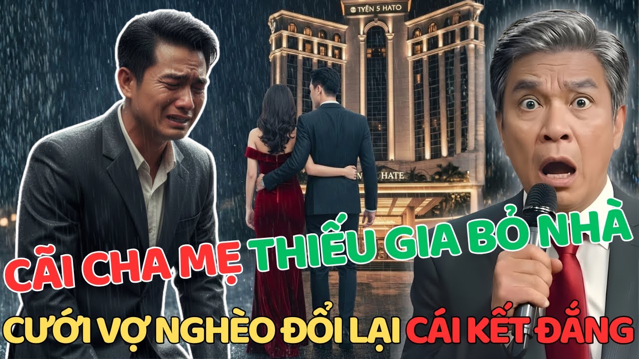 Thiếu gia bỏ nhà cưới vợ 'hiền', cay đắng gặp lại vợ tại Khách sạn 5 sao | Bác Lâm Tâm Sự