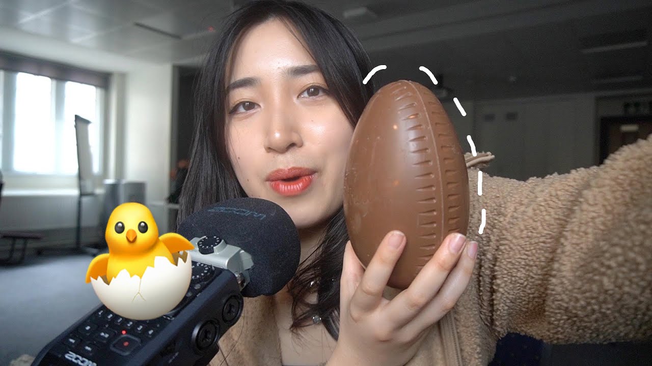ASMR EASTER TRIGGERS - chocolate 🥚🐇 tapping