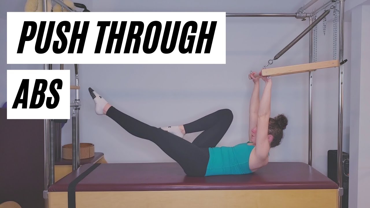 Push Through Bar Abs | Cadillac | Pilates | Tower