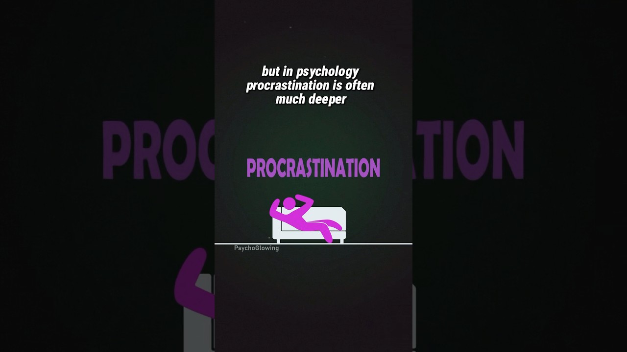 Do you have procrastination? #psychology #psychologyfacts #procrastination