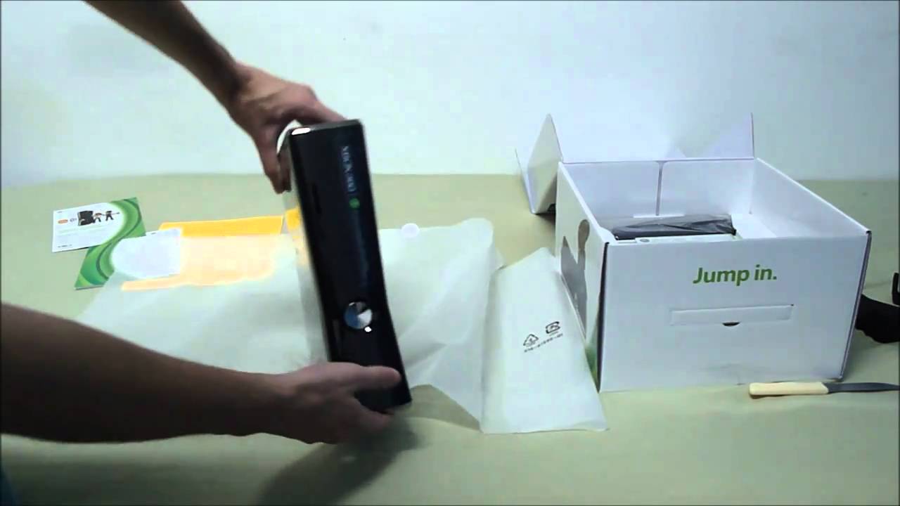 Unboxing Kit Nacional do Xbox 360 Slim de 250Gb (Pt-Br) - CJBr