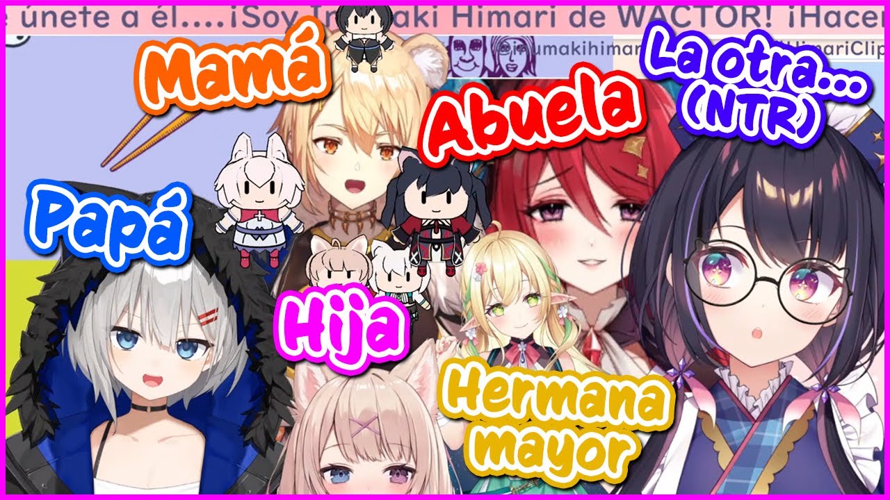 La FAMILIA disfuncional de Himari en WACTOR【Himari Inumaki】