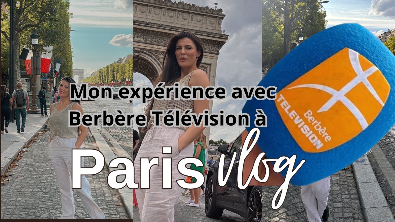 Je retrouve ma famille après 5 ans à Paris!🇫🇷 Mon expérience avec berbère télévision 😮‍💨