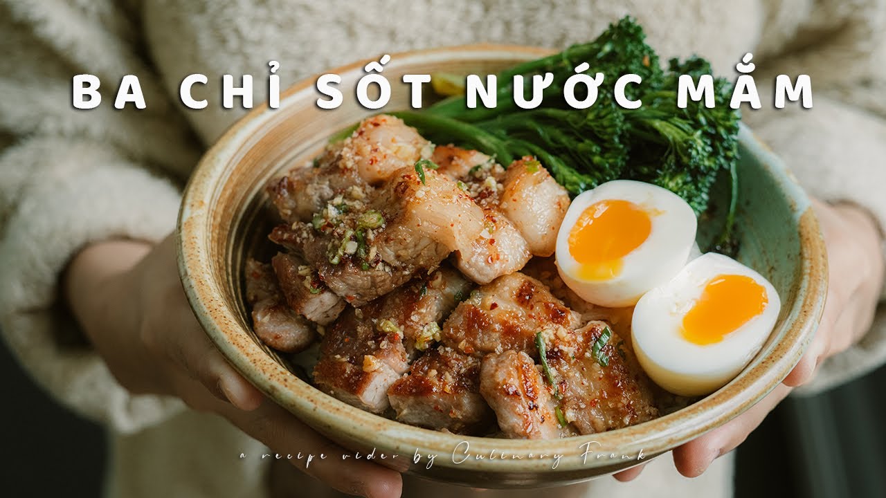 Ba Chỉ Sốt Nước Mắm Dẻo Kẹo | Dễ Làm Siêu Ngon | ASMR Cooking | Culinary Frank