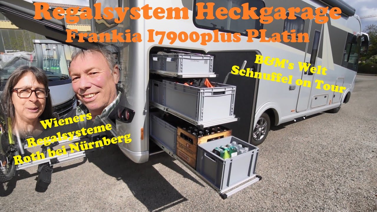 Regalsystem Heckgarage - Frankia I7900 plus Platin - Wieners Regalsysteme