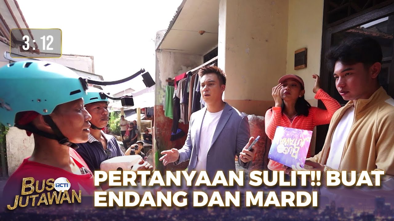 PERTANYAAN SULIT!! Buat Endang Dan Mardi | BUS JUTAWAN | EPS 32