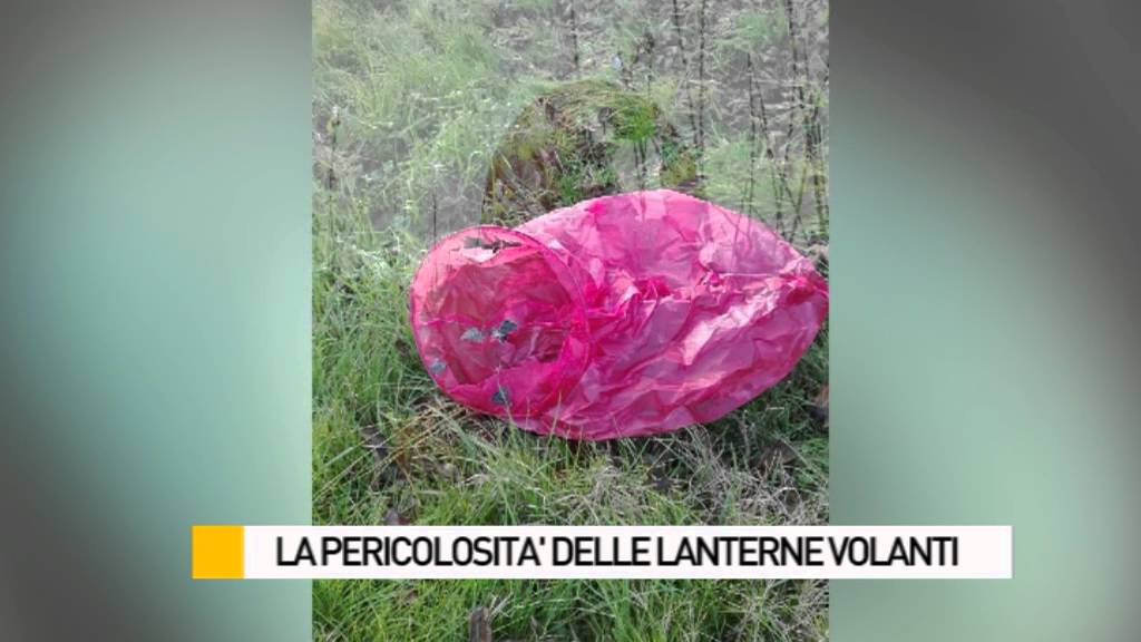 La pericolosità delle lanterne volanti