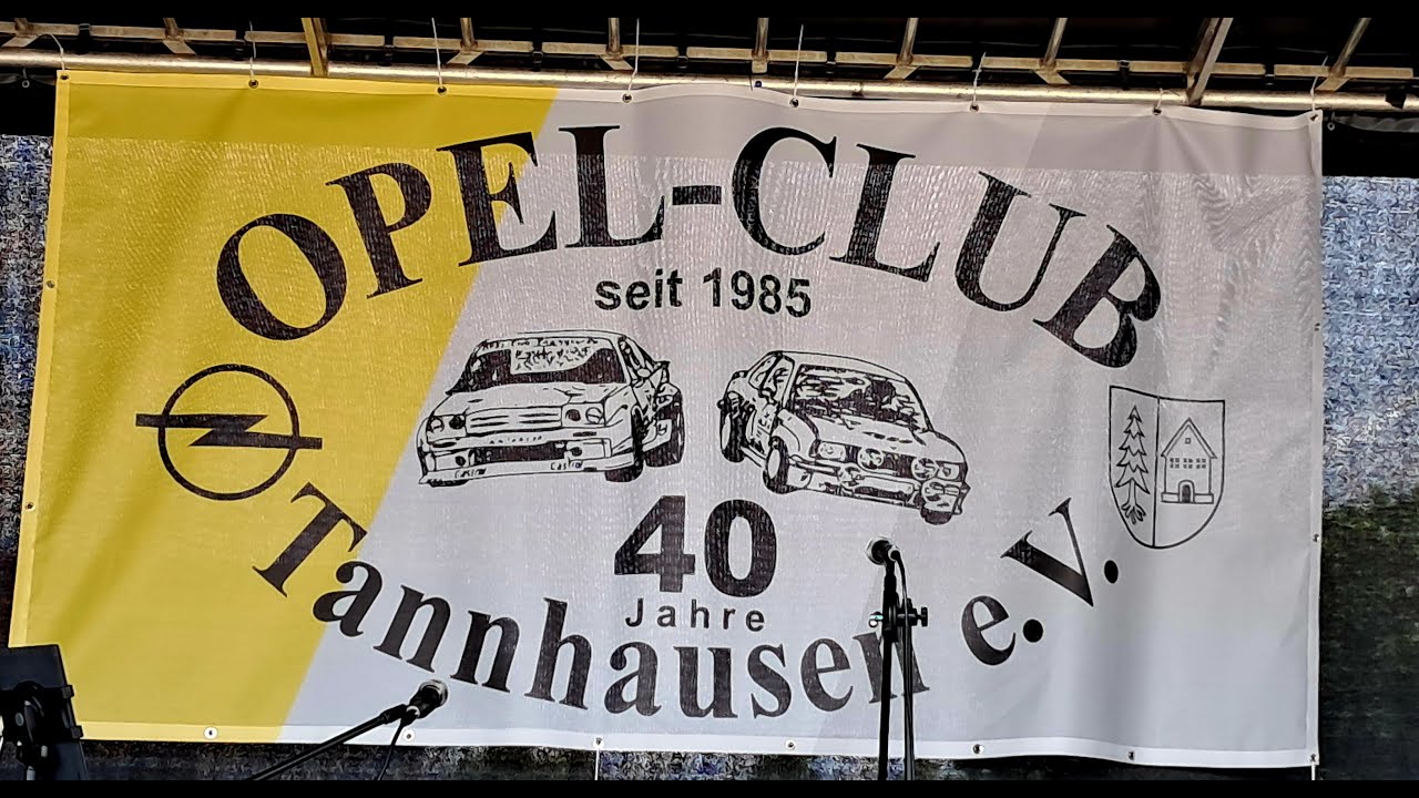 Germany, Tannhausen. Opel Klub 40 jahre,  2025  Германия, Опель Клуб празднует 40 лет, 2025