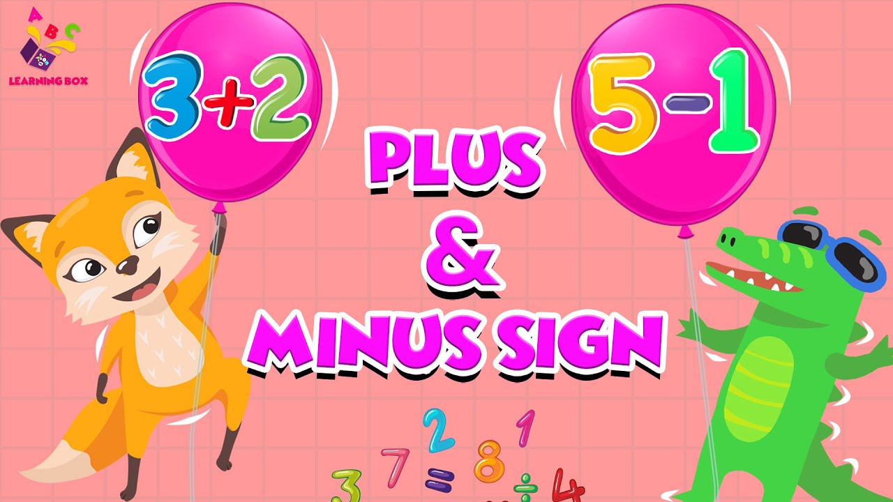 Plus & Minus Signs | Mini Math Movies | Math | #mathematics | Plus & Minus