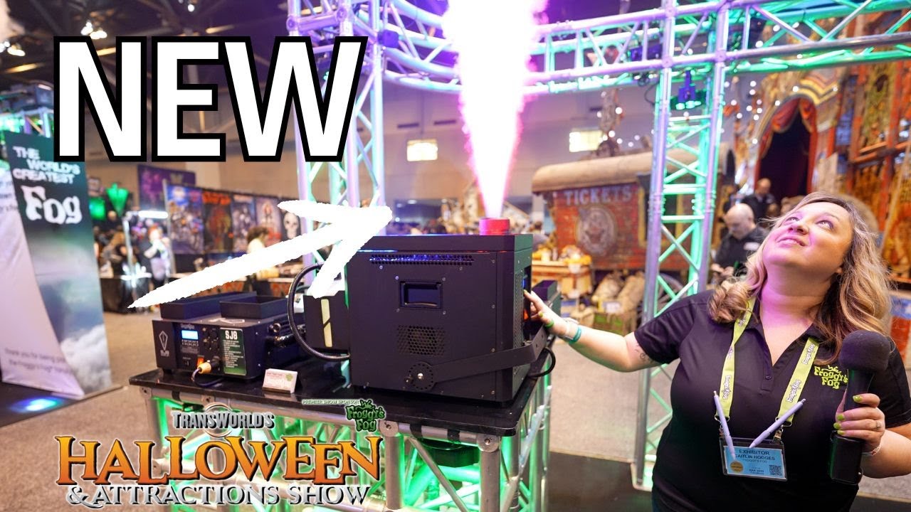 Froggy's Fog Unveils the TJ-10 Turbo Jet Upshot Fog Machine | TransWorld 2025 Booth 124
