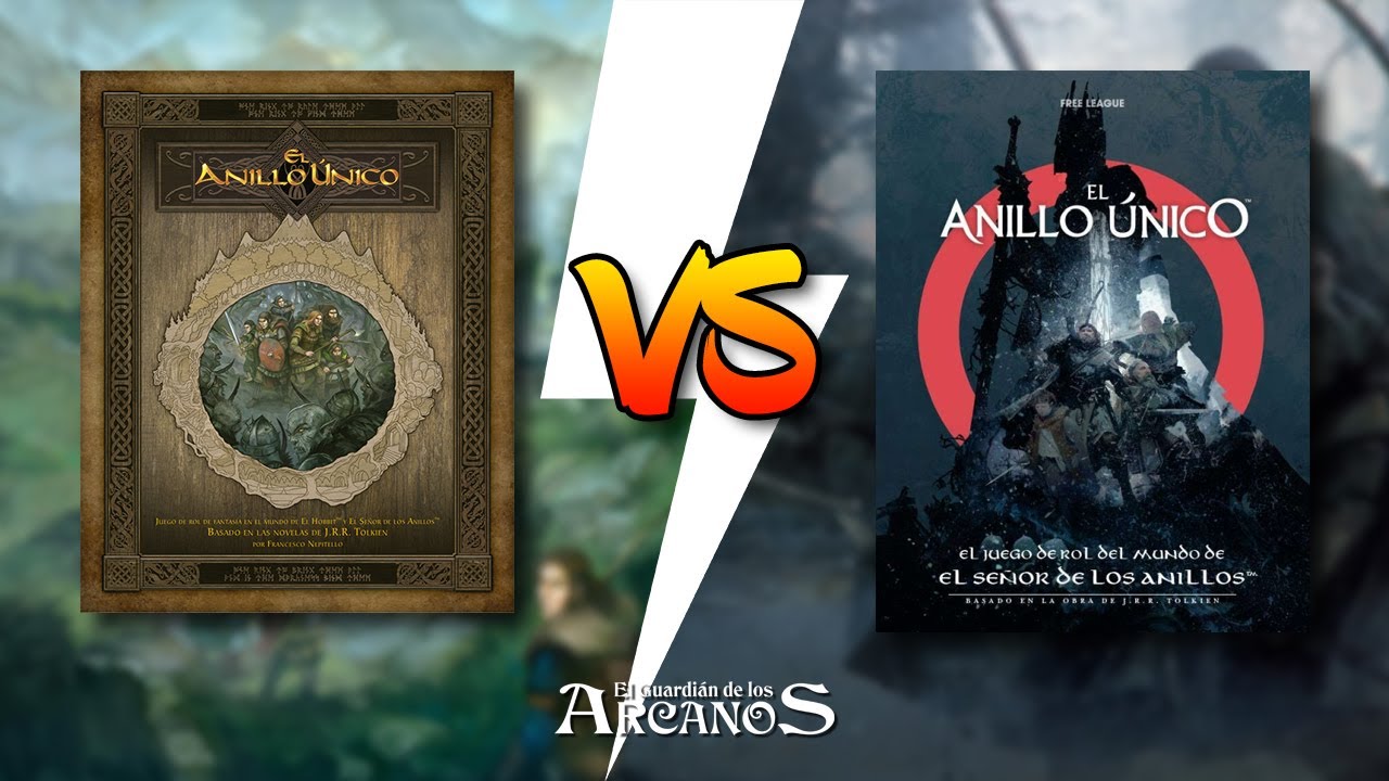 El Anillo Único 1ª ed VS El Anillo Único 2ª ed