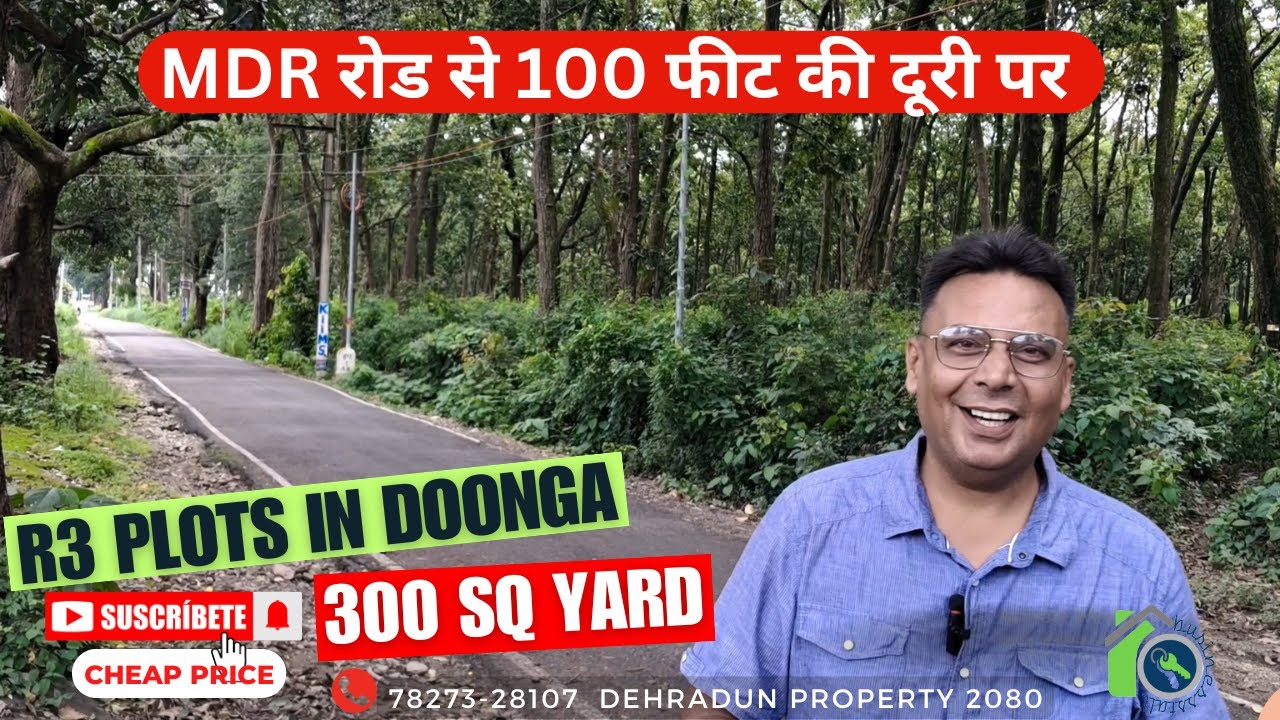R3 Plot on 30 Feet Road Doonga, Dehradun, Best Land  For Farmhouse