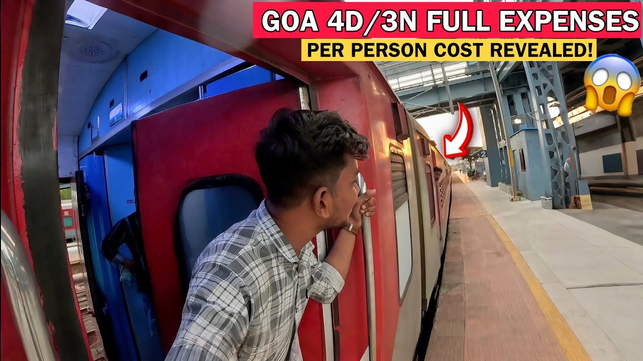 Goa to Mumbai Train Journey 🚂